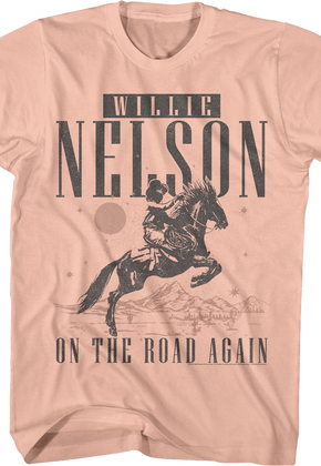 On The Road Again Willie Nelson T-Shirt