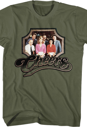 Original Cast Frame Cheers T-Shirt