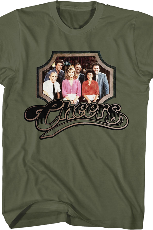 Original Cast Frame Cheers T-Shirtmain product image