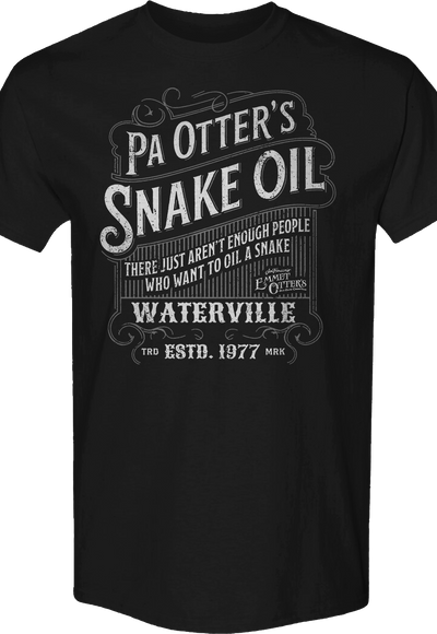 Pa Otter's Snake Oil Emmet Otter T-Shirt