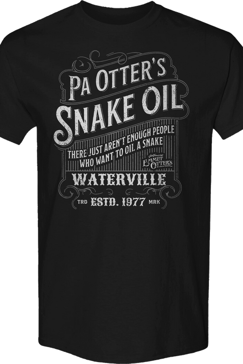 Pa Otter's Snake Oil Emmet Otter T-Shirtmain product image