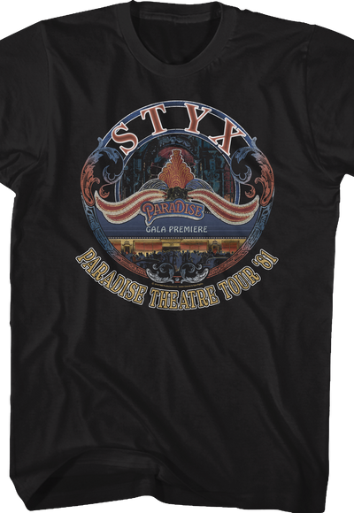 Paradise Theatre Tour Styx T-Shirt