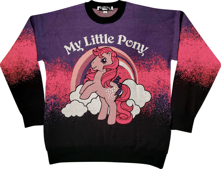 Peachy Rainbow My Little Pony Knitted Sweatermain product image