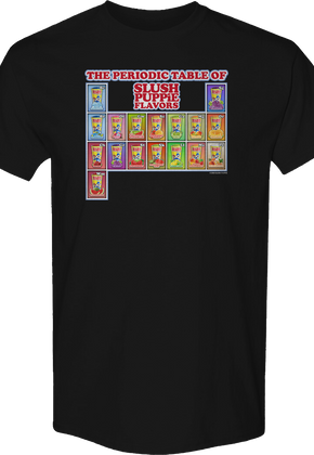 Periodic Table Slush Puppie T-Shirt