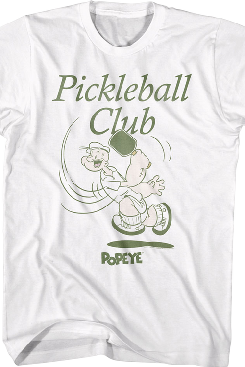 Pickleball Club Popeye T-Shirtmain product image