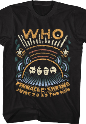 Pinnacle-Shrine Concert The Who T-Shirt