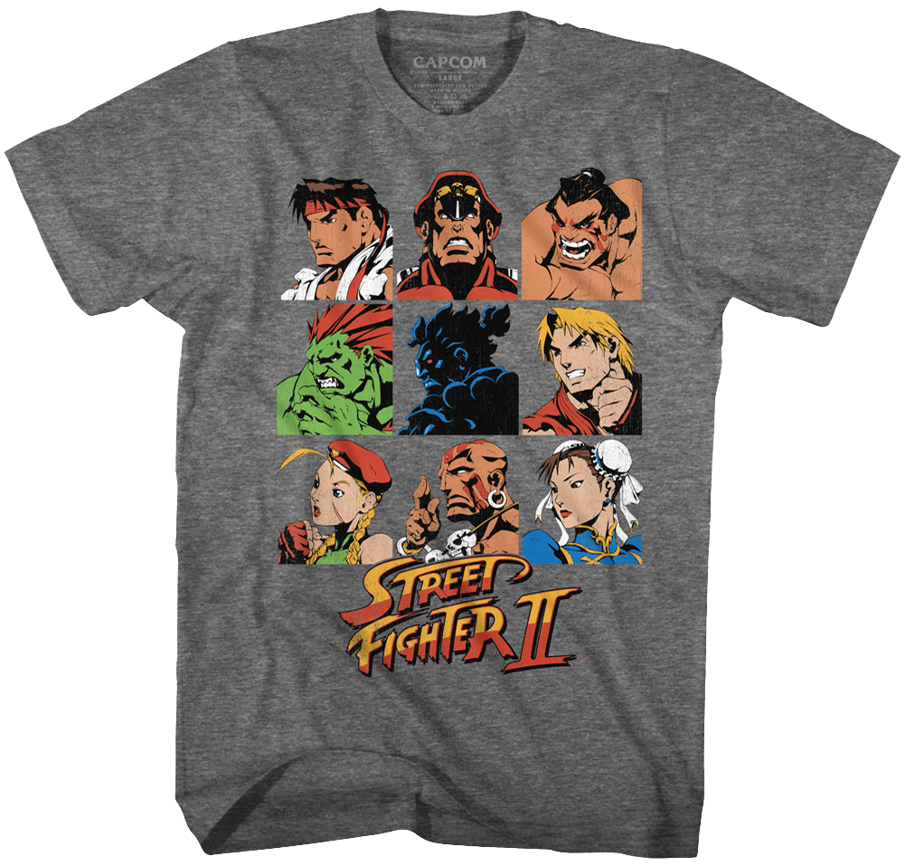 Street Fighter 2 Blanka White T-shirt. 90's. Retro -  Hong Kong