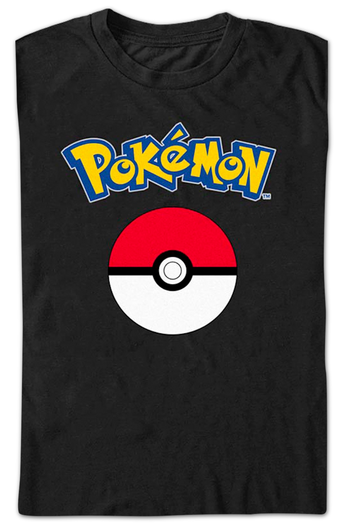 Poke Ball Logo Pokemon T-Shirt