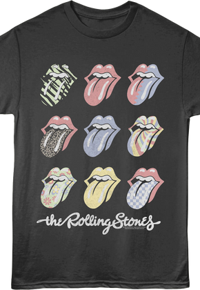 Pop Art Tongues Rolling Stones T-Shirt