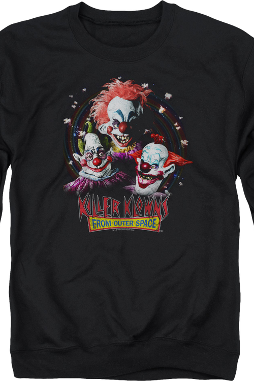 Popcorn Killer Klowns From Outer Space Sweatshirtmain product image