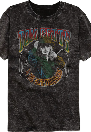 Pose With Wings Tom Petty & The Heartbreakers Mineral Wash T-Shirt