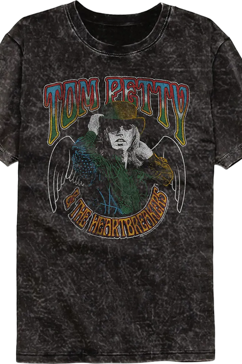 Pose With Wings Tom Petty & The Heartbreakers Mineral Wash T-Shirtmain product image