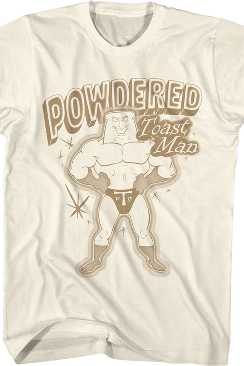 Powdered Toast Man Ren And Stimpy T-Shirtmain product image