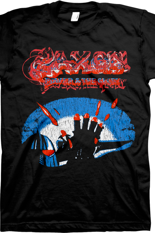 Power & The Glory Saxon T-Shirtmain product image