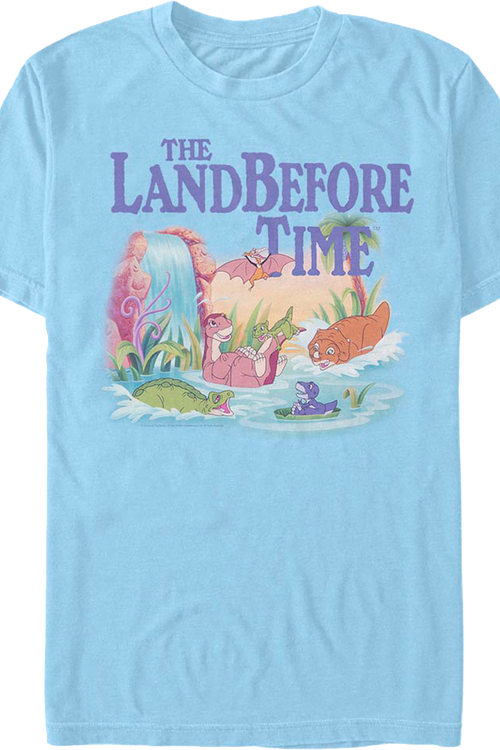 Prehistoric Splash Land Before Time T-Shirtmain product image