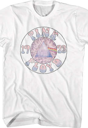 Dark Side of the Moon Prism Circle Pink Floyd T-Shirt