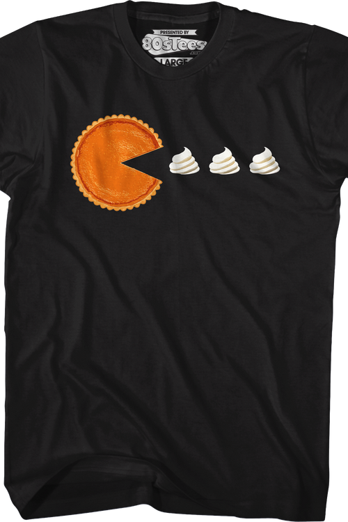 Pumpkin Pie Pac-Man T-Shirtmain product image