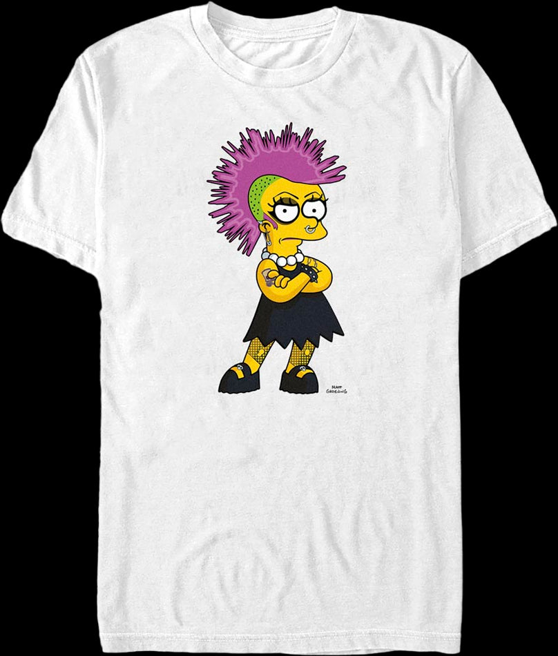 Punk Lisa Simpsons T-Shirt