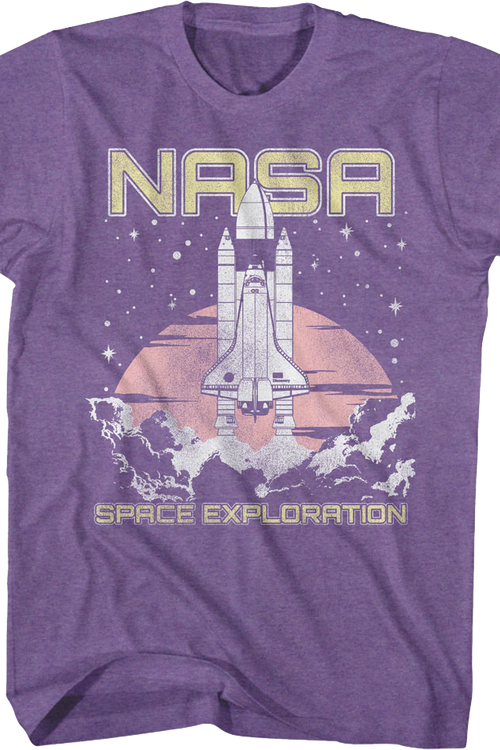 Purple Space Exploration NASA T-Shirtmain product image