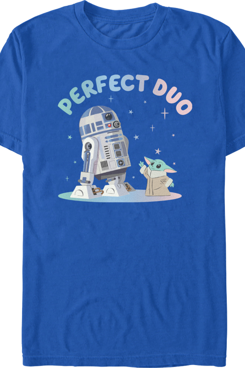 R2-D2 & Grogu Perfect Duo The Mandalorian Star Wars T-Shirtmain product image