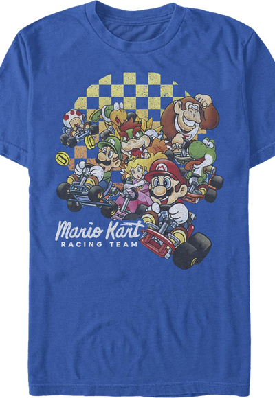 Racing Team Mario Kart T-Shirt