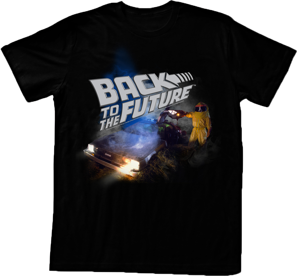 Radiation Suit T-Shirt: Back To The Future Mens T-Shirt