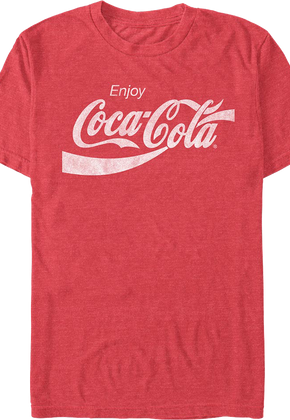 Red Enjoy Coca-Cola T-Shirt