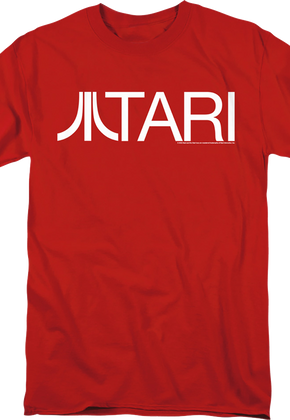 Red Logo Atari T-Shirt