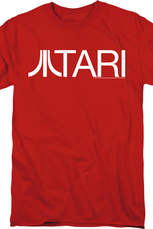 Red Logo Atari T-Shirtmain product image