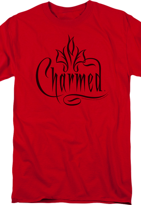 Red Logo Charmed T-Shirt