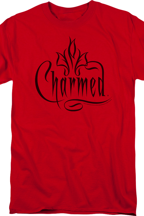 Red Logo Charmed T-Shirtmain product image