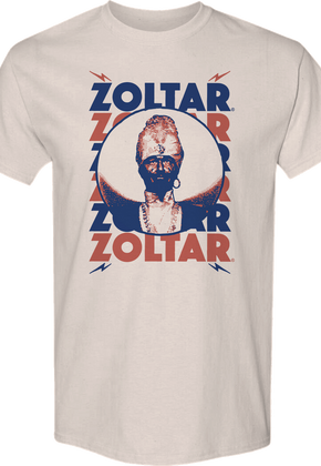 Repeated Name Zoltar T-Shirt