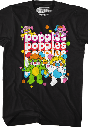 Repeating Logo Popples T-Shirt