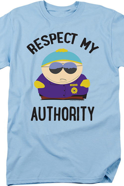 Repect My Authority South Park T-Shirtmain product image