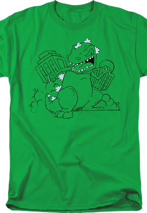 Reptar Destruction Rugrats T-Shirt