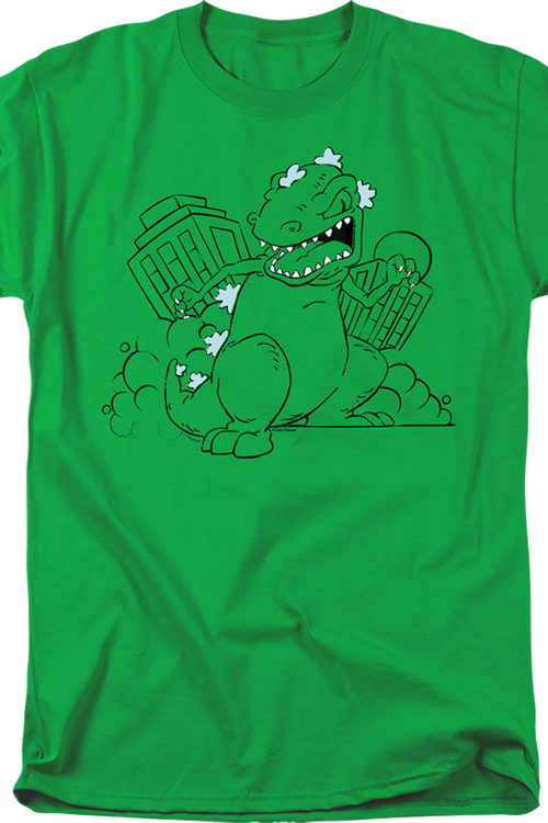 Reptar Destruction Rugrats T-Shirtmain product image