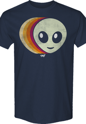 Retro Alien Face Emoji T-Shirt