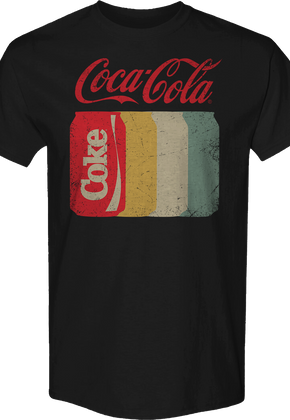 Retro Coke Can Reverberation Coca-Cola T-Shirt