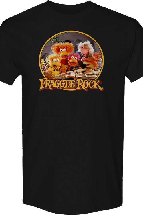 Retro Group Circle Fraggle Rock T-Shirtmain product image