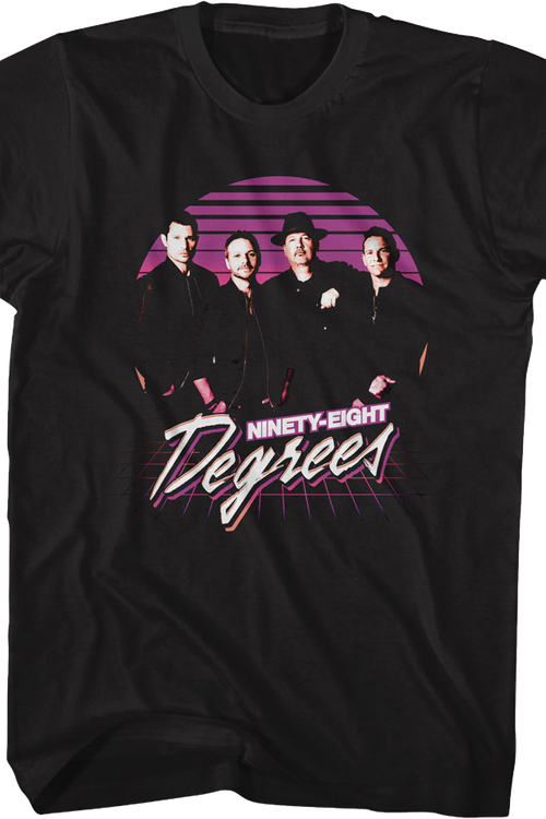 Retro Group Shot 98 Degrees T-Shirtmain product image