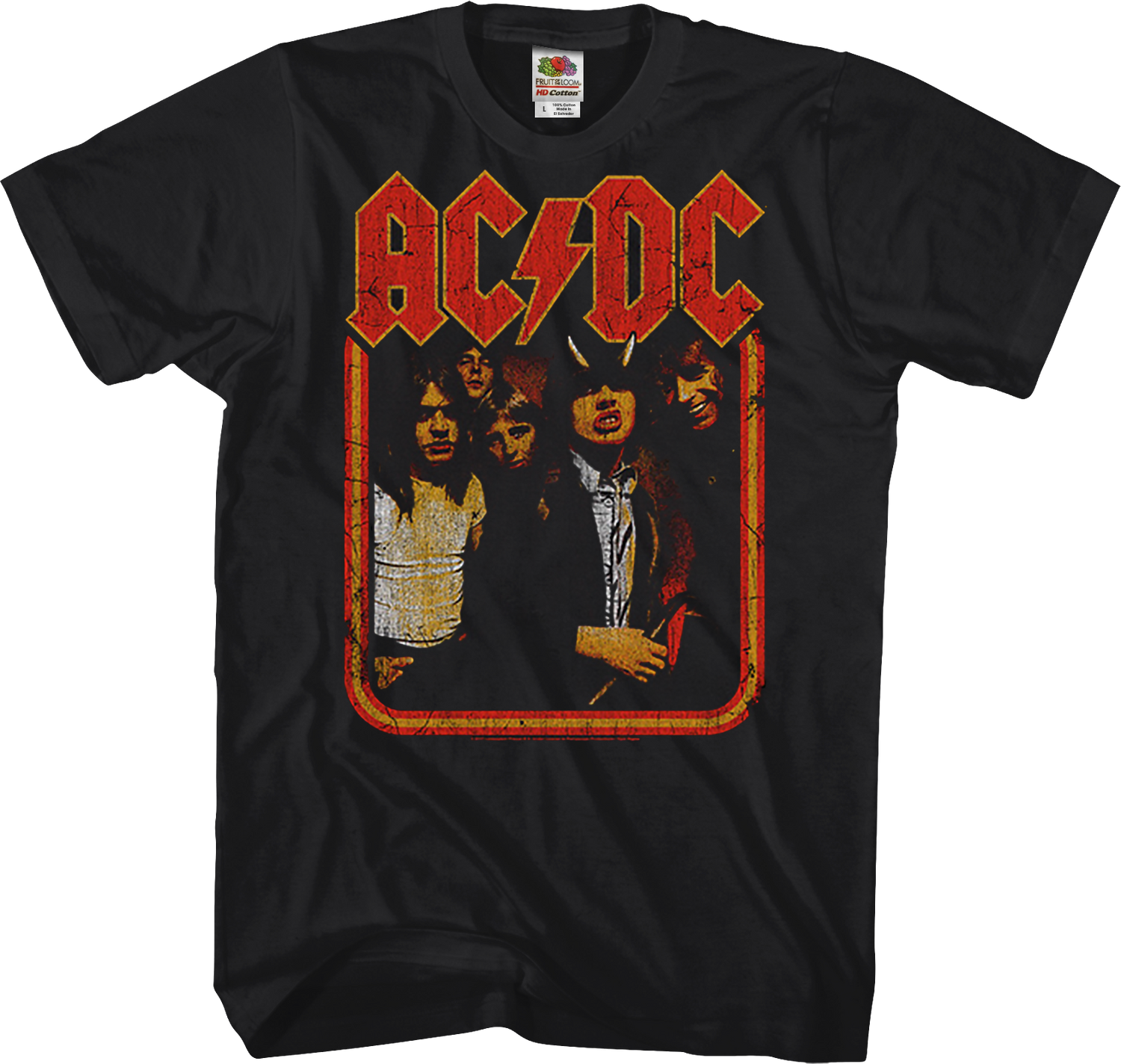 Retro Highway To Hell ACDC Shirt
