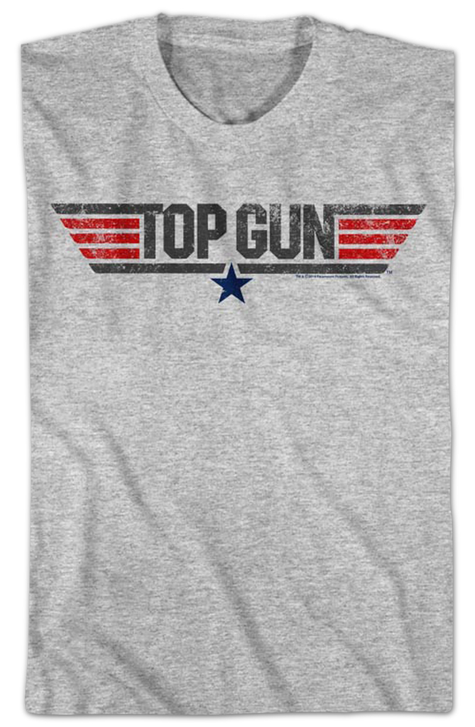 Retro Logo Top Gun T-Shirt