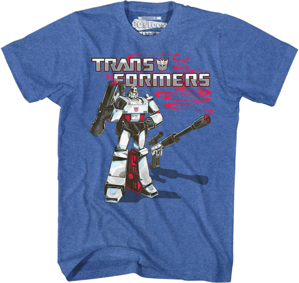 Retro Megatron Transformers T-Shirt: Transformers Mens T-Shirt