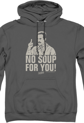 Retro No Soup For You Seinfeld Hoodie