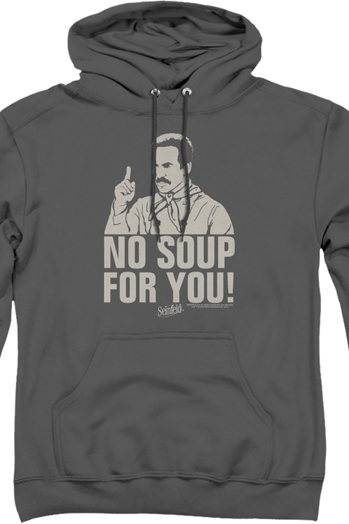 Retro No Soup For You Seinfeld Hoodiemain product image