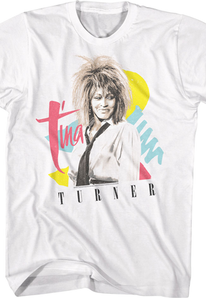 Retro Shapes Tina Turner T-Shirt