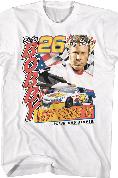 Ricky Bobby Best There Is Talladega Nights T-Shirtmain product image