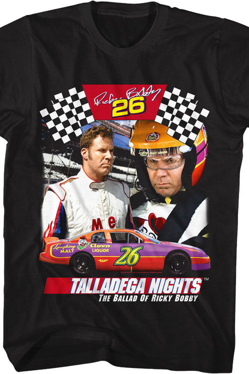 Ricky Bobby Collage Talladega Nights T-Shirtmain product image