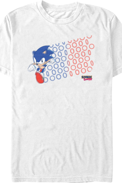 Rings Sonic The Hedgehog T-Shirtmain product image