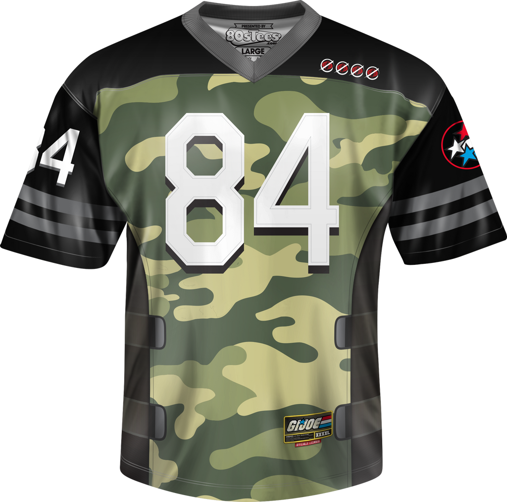 Roadblock GI Joe Football Jersey: GI Joe Football Jersey